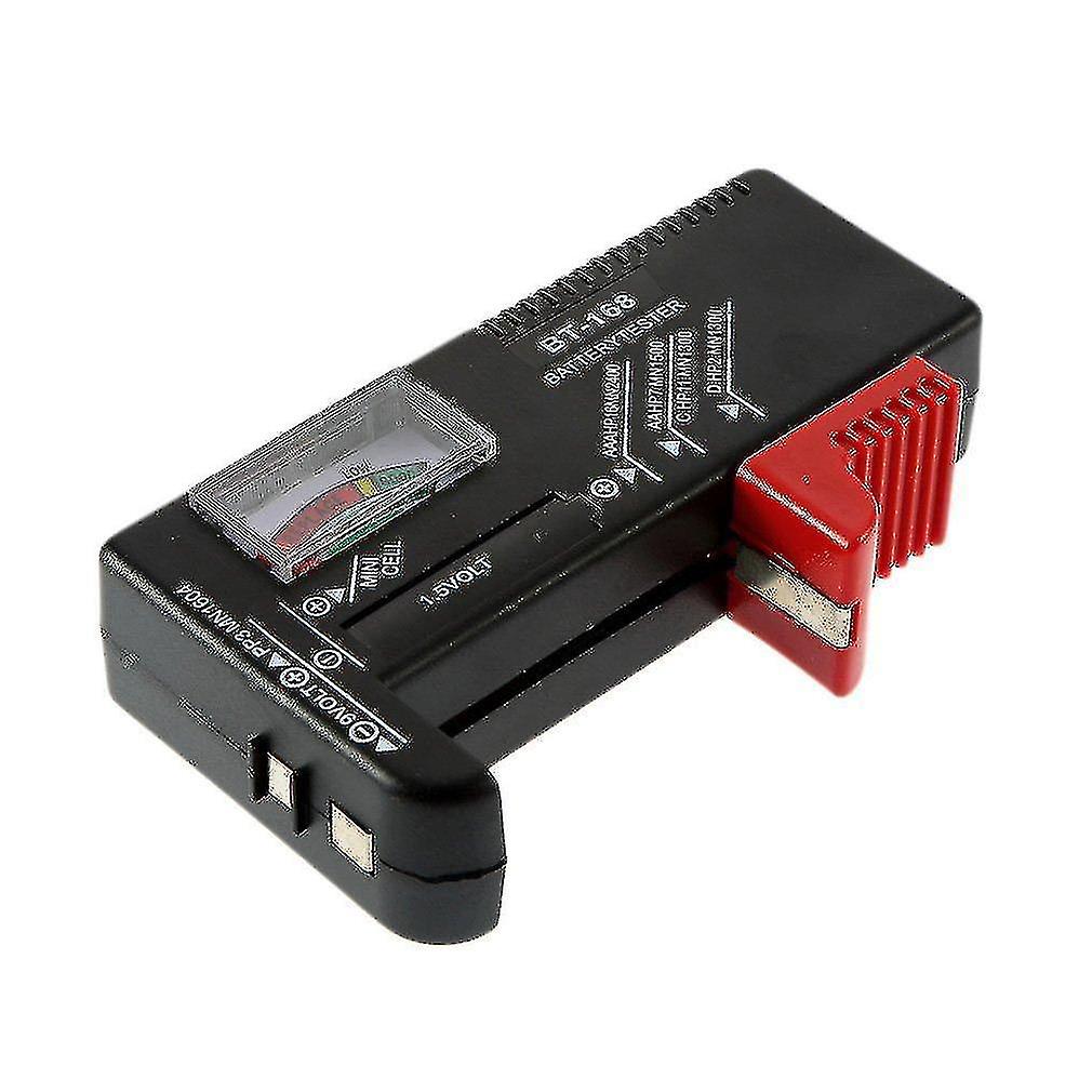 Aa/aaa/c/d/9v/1.5v Universal Button Cell Battery Colour Coded Meter In