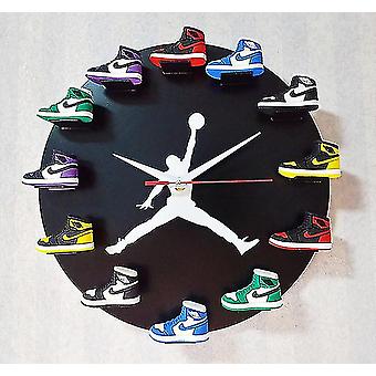 aj 3d sneaker clock