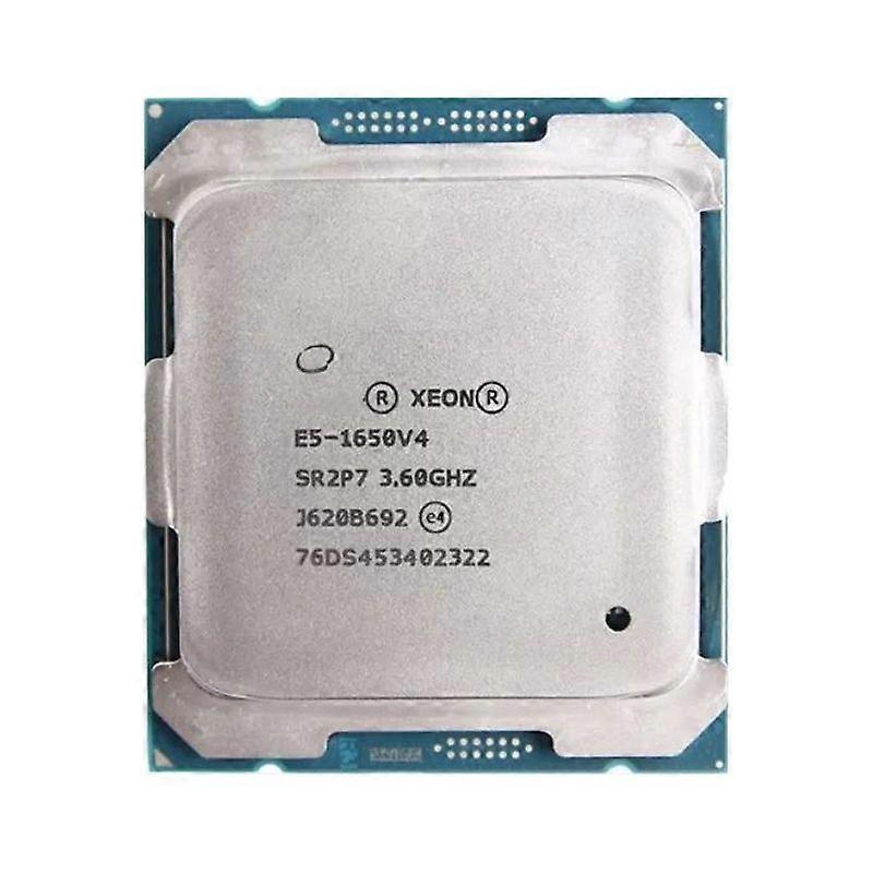 Xeon E5-1650V4 CPU - Socket LGA 2011-3 6 Cores 12 Threads 3.6GHz 15MB L3 Cache 140W.