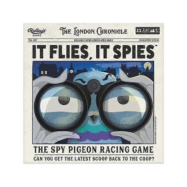 It Flies It Spies by Ridleys Games Paperback Book