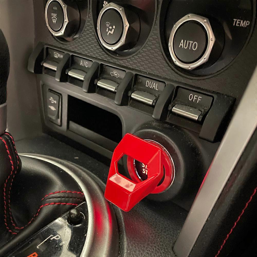 Engine Car Key Systems Key blade Start Stop Switch Button Cover Ignition Anti-scratch Protection Decorative  Auto Accessories Interior -Styling