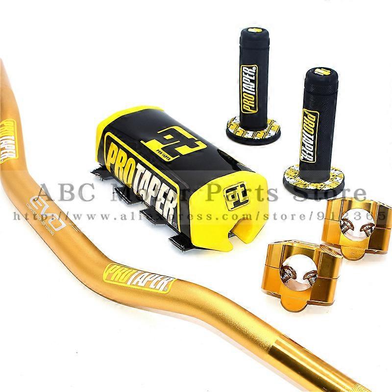 PRO المقود عقدة حزمة بار 1-1 / 8 "مقبض الوسادات قبضة حفرة برو سباق الأوساخ حفرة الدراجة النارية CNC 28.5mm محول ~ 4698