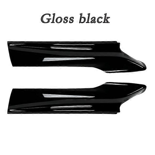 For BMW 5 Series F10 F11 M Sport 520i 530i 2010-2016 Gloss Black Car Front Bumper Lip Splitter Spoiler Diffuser Body Kits Tuning