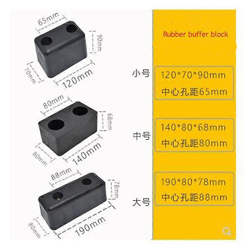 Anti-collision Rubber Buffer Block For Large Trucks