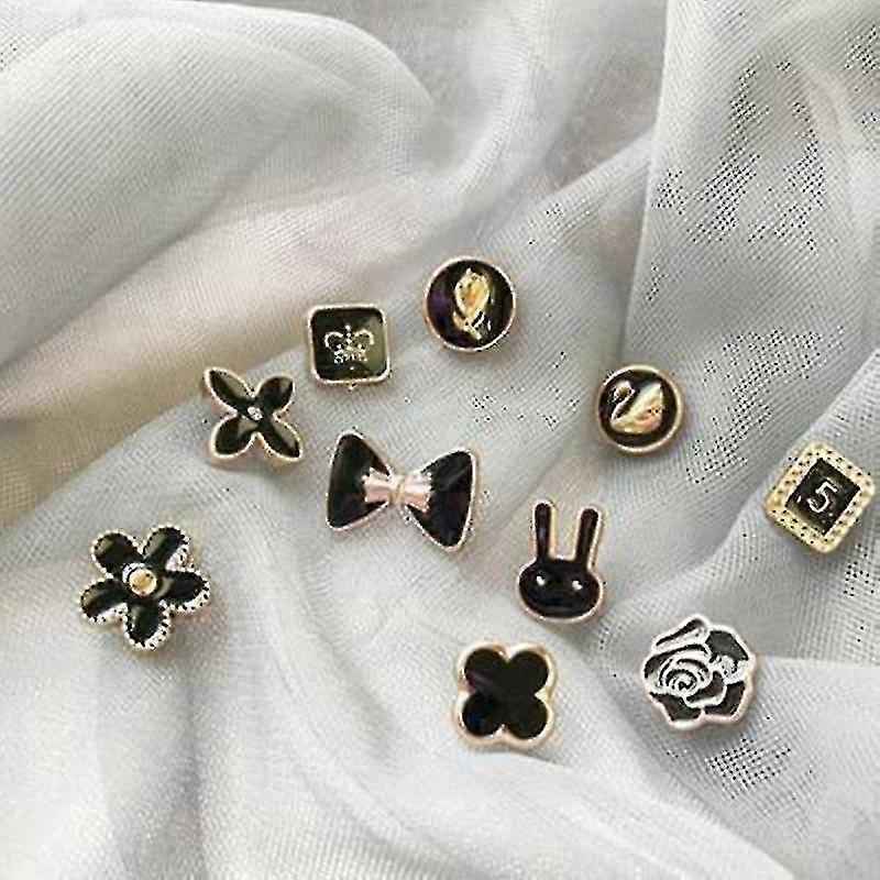 10stk Forhindrer utilsigtede eksponeringsknapper BrocheStifter Badge - Plemdea