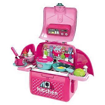 Hot Experiments Science Kits,STEM Activities  Learning Toys Kitchen Set With Play Food for Toddlers Boys Girls, Kids Makeup Kit, Pretend Play Sets for