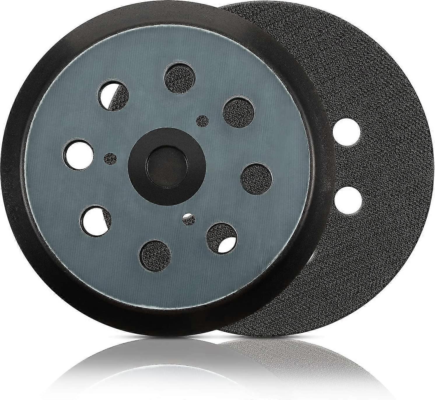 2 Pieces 5 Inch 8 Holes Replacement Sander Pad Hook And Loop Sander Sanding Pad Replacement Compatible With Makita Bo5010, Bo5030k, Bo5031k, Bo5041k