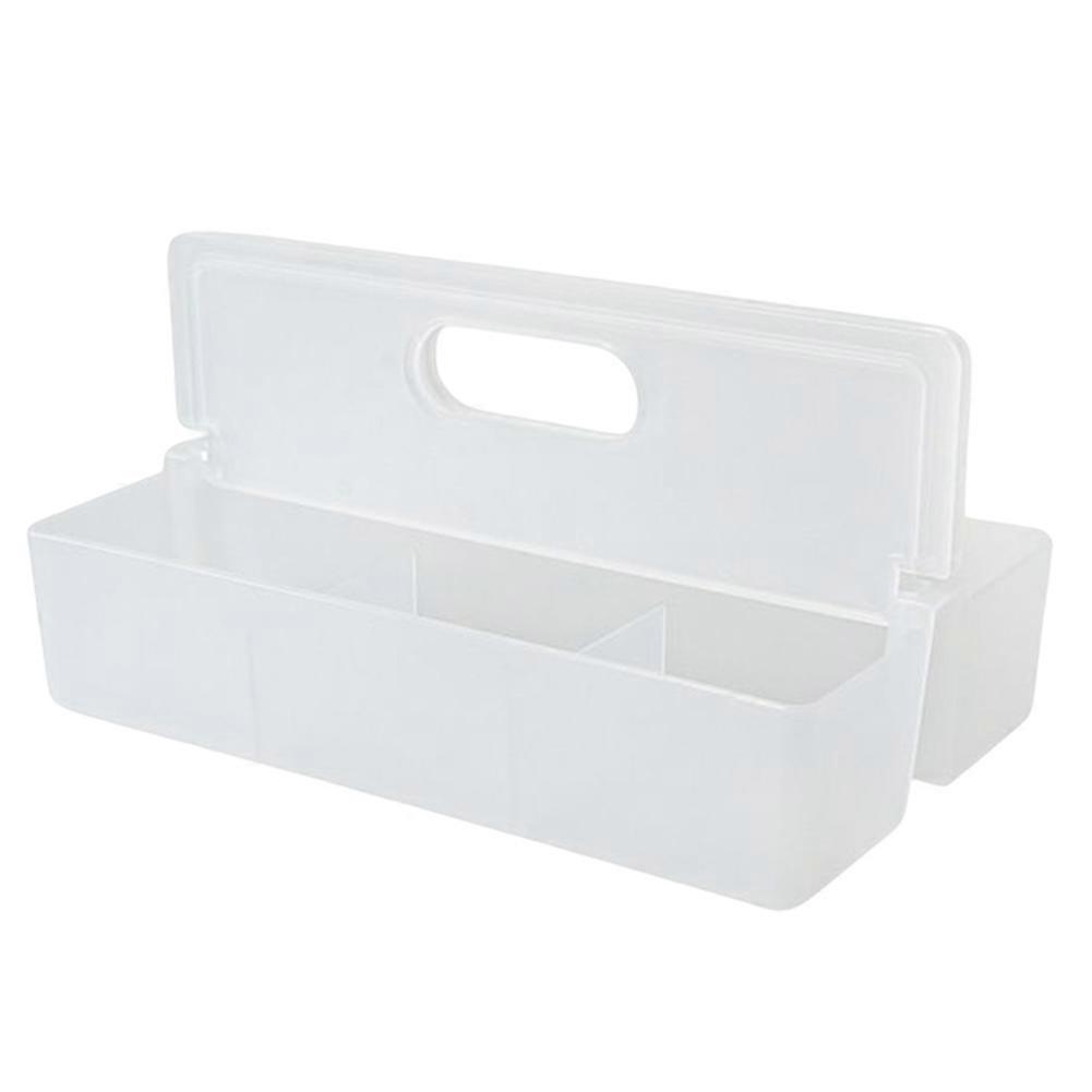 Plastic Storage Box Stackable Space Saving for Washbasins