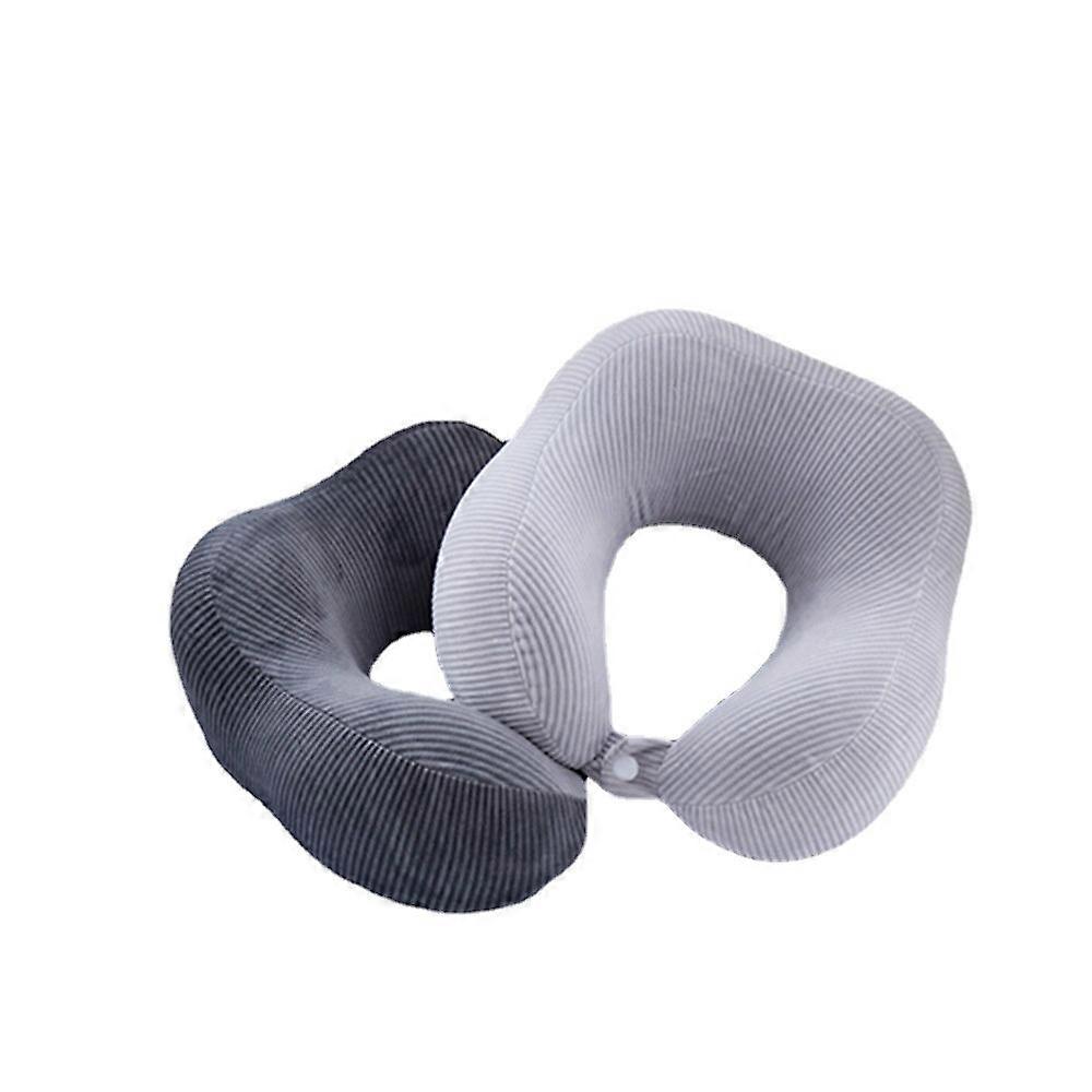Soft Comfortable Travel Pillow U-shaped Memory Foam Aviation Neck Pillow