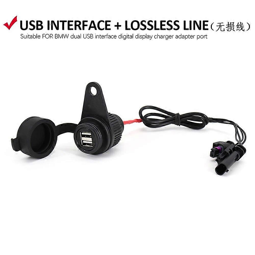 USB Double Socket NEW Motorcycle Accessories For BMW R18 R 18 Classic With Lossless Line