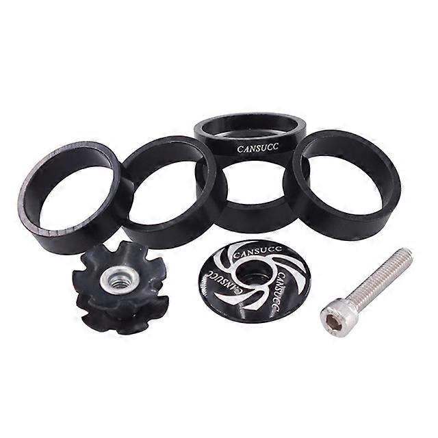 Bicycle Headset Bicycle Front Fork Stem Ring Gasket Set 1/8 Inch Headset Spacer w/ Stem Top Cap Drop Shipping