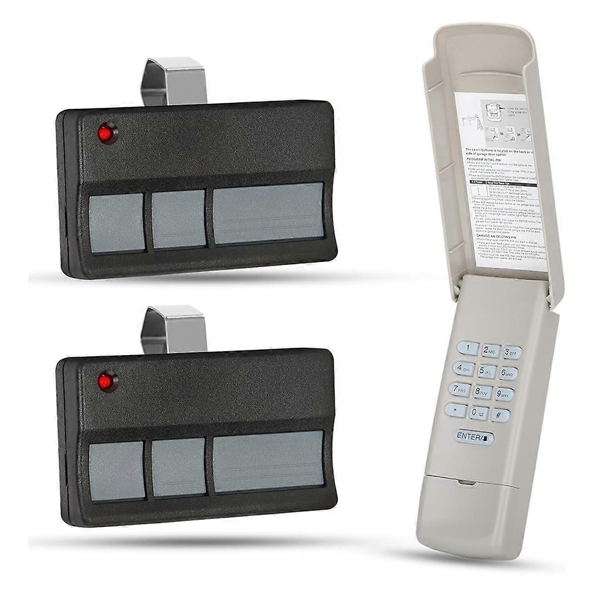 373LM 973LM 971LM Universial Garage Door Opener Keypad Remote,for Garage Opener 877max
