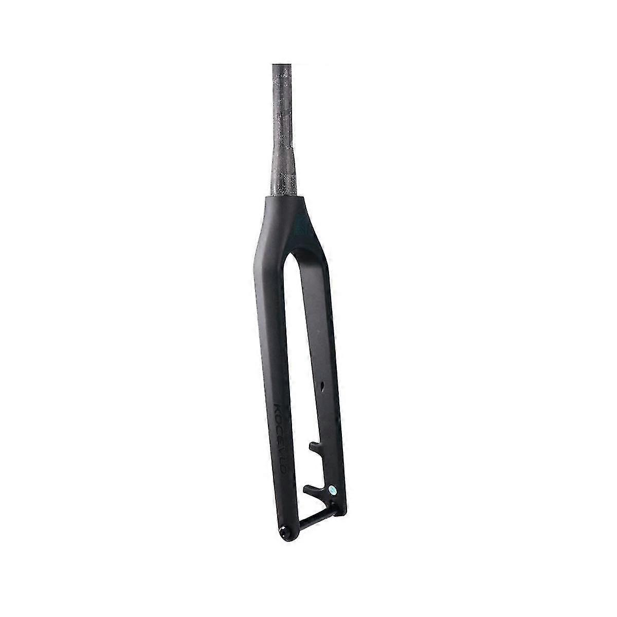 탄소 섬유 산악 자전거 프론트 포크 부스트 배럴 샤프트 15x110mm 오프로드 하드 포크 디스크 브레이크 내부 라우팅, 블랙
