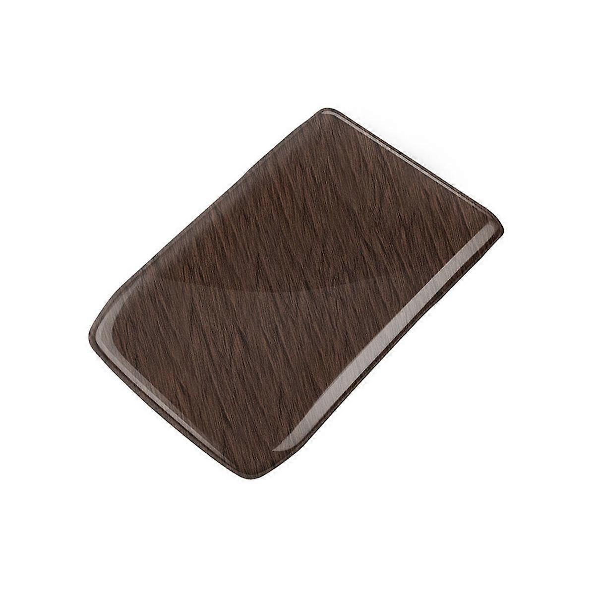 Car Stowing Tidying Armrest Box Panel Trim Cover for Alphard/Vellfire 40 Series 2023+ Wood Grain