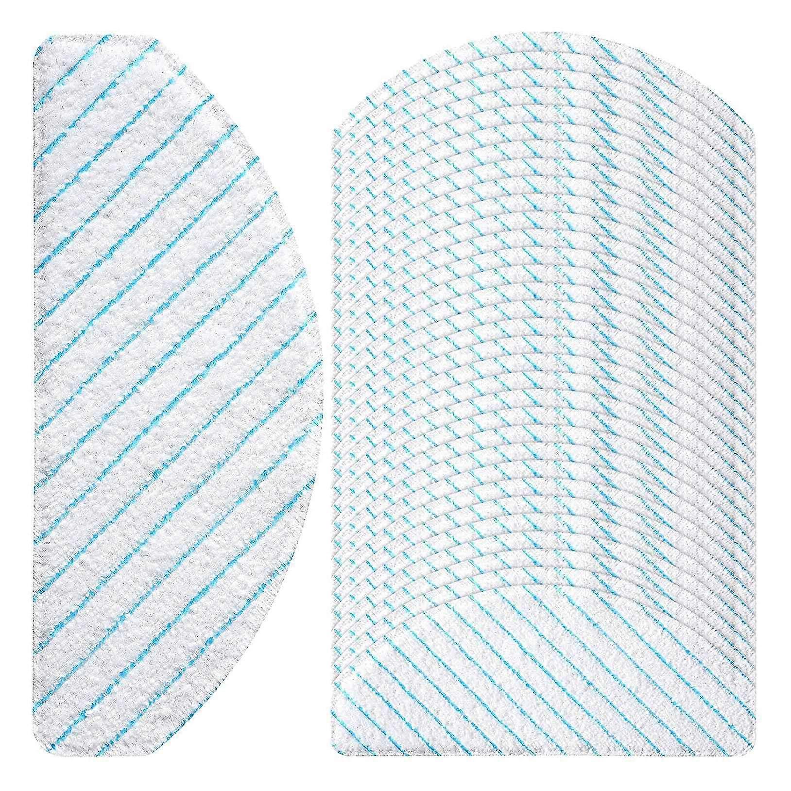 100 Pcs Disposable Mop Pads Replacement Mop Cloths Pads for T9 T9+ T8 T8+ T8 N8 N8 Pro N8 Pro+ Robo