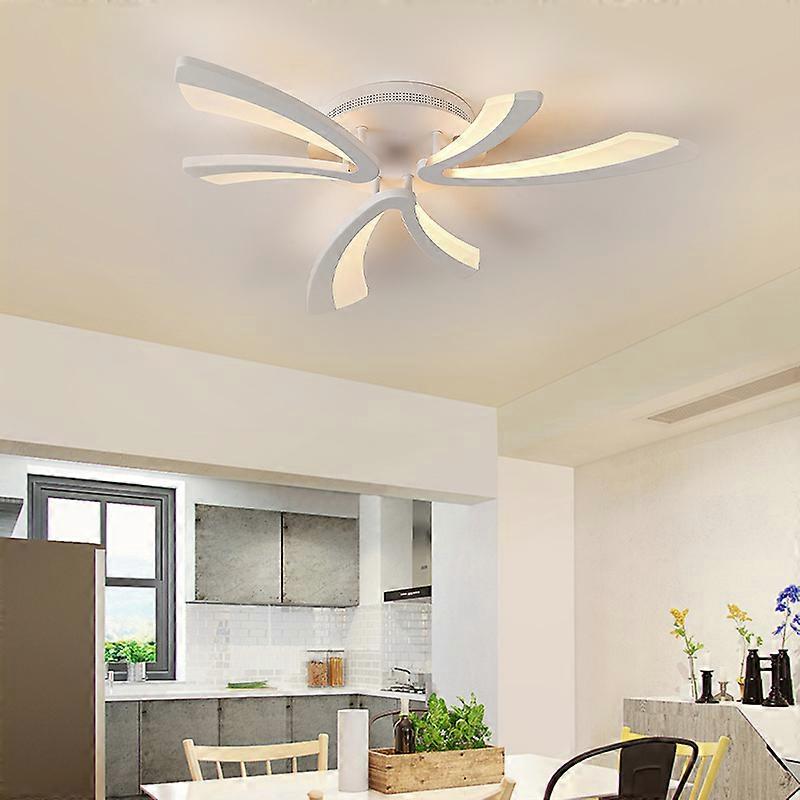 Livingandhome Minimalist LED Dimmable Ceiling Light V Shape Dandelion Ceiling Lamp