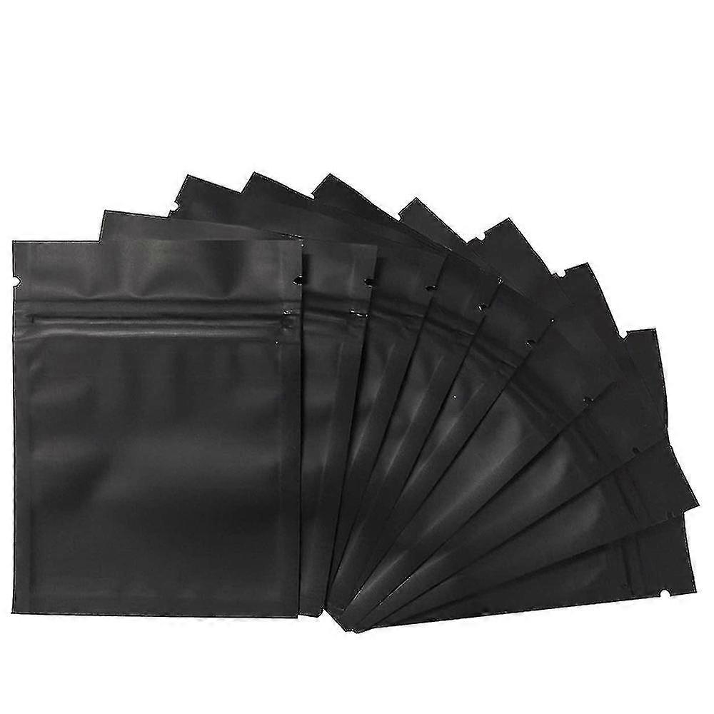 Aplicabil la pungile rezistente la miros de 100 de pachete - 3 x 4 inci pungi Mylar resigilabile Geantă de pungă de folie Geantă de închidere cu fermoar plat