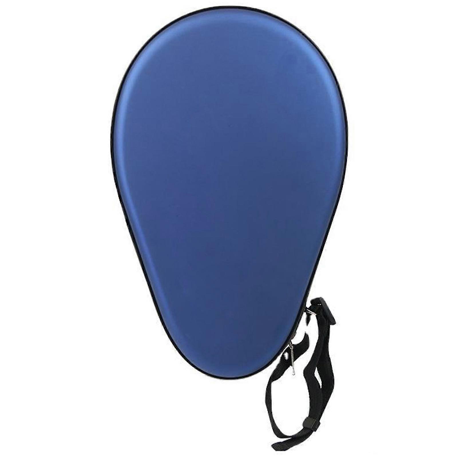 Table Tennis Rackets Protective Case Hard Shell PU Storage Pocket Protecting Rubbers and Blades