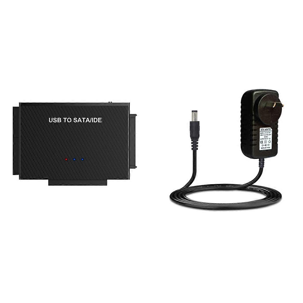 USB 3.0 إلى محول SATA / IDE محول القرص الصلب لمقابس 2.5 / 3.5 بوصة SATA & IDE HDD AU