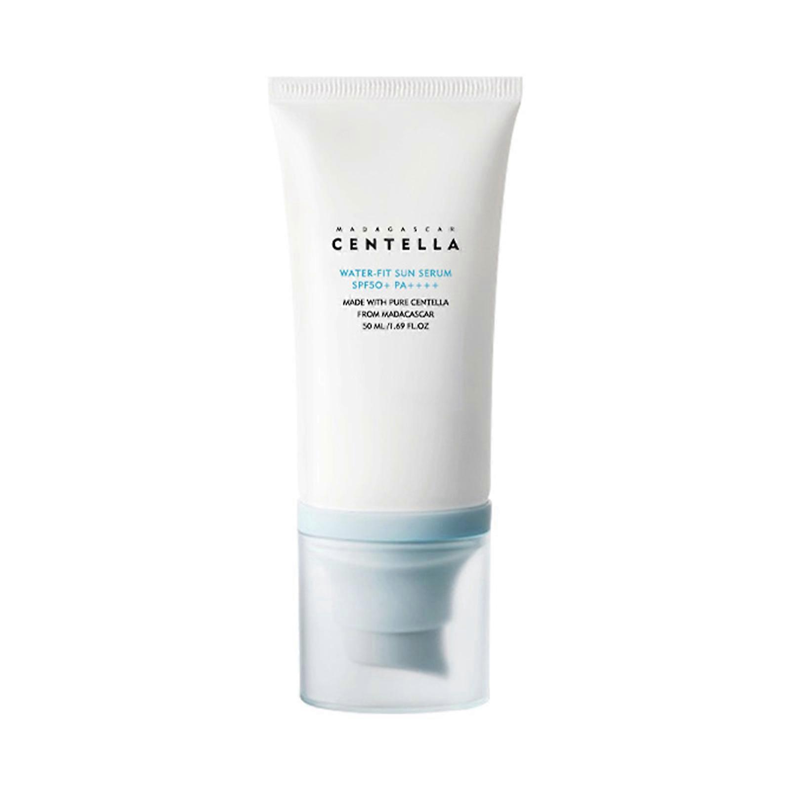 50ml Centella Water-fit Sun Serum Waterproof Sweatproof Sun Block Cream for Daily Life