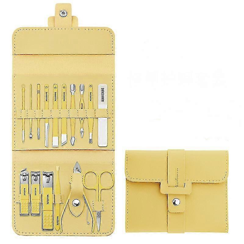 16piece Pedi Mani Set, Mani Tool Portable Set