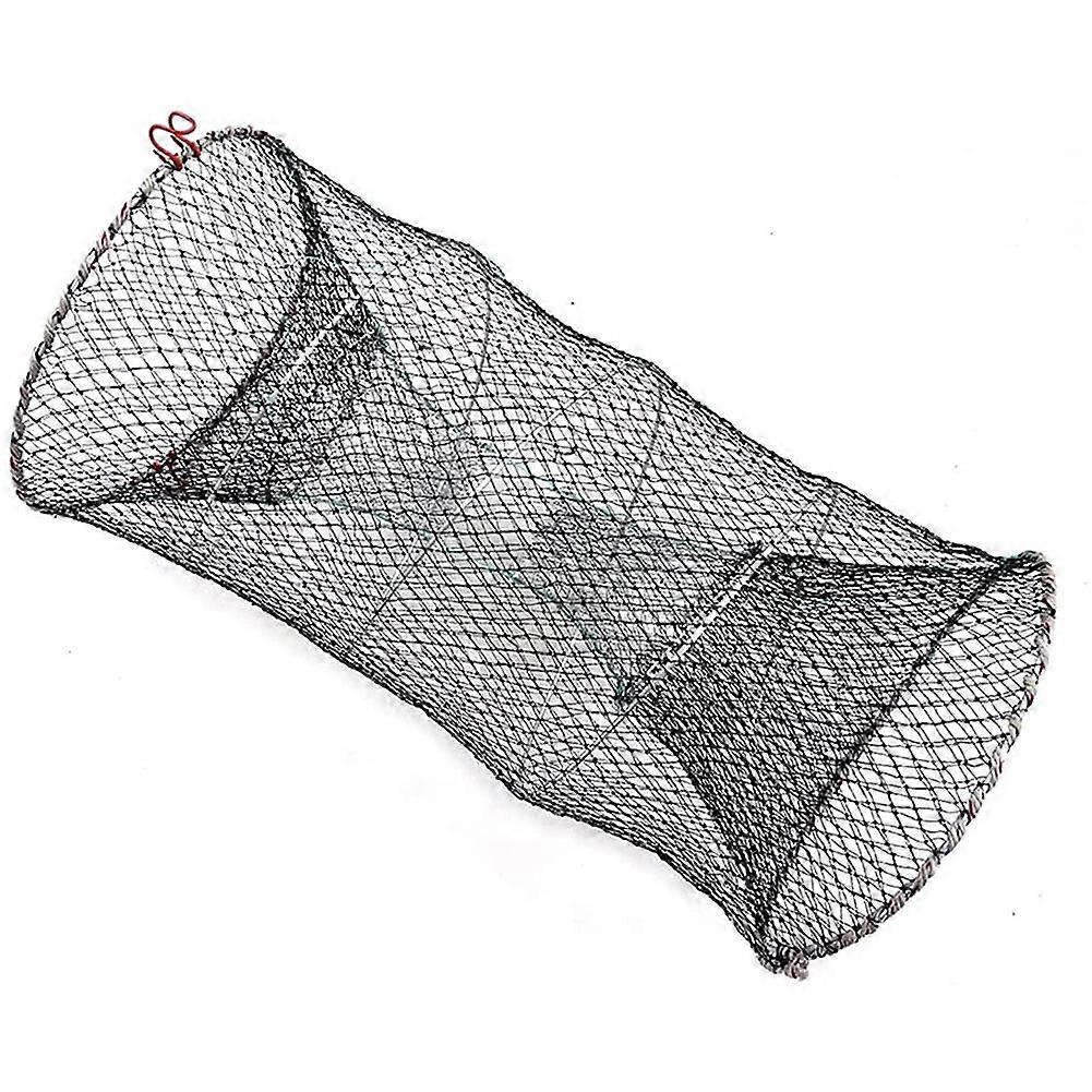 Angelköderfalle,Köderkrebsfallen Federkäfig Tragbare gefaltete Wurfnetzfischerfallen Netzfischereizubehör
