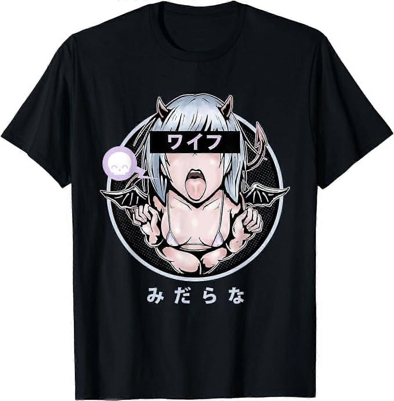 Lewd Anime Devil Girl póló-UPH99