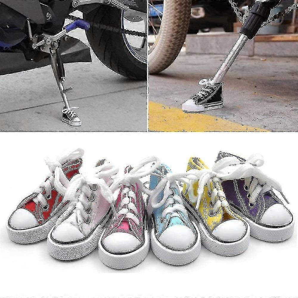 Support latéral de moto Drôle mignon Mini chaussure Vélo Pied Support Moto Kickstand