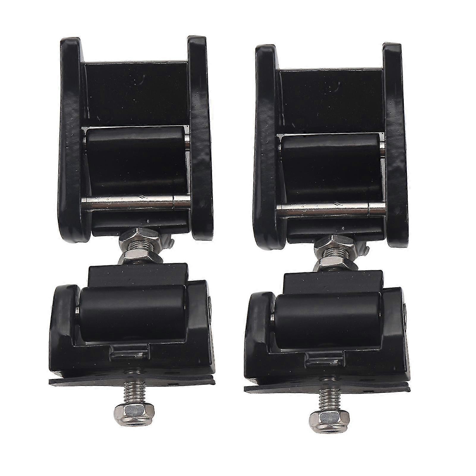 Aluminium Alloy Black Antitheft Hood Lock Catch Latches Kit For Wrangler Jk Unlimited 2007-2017