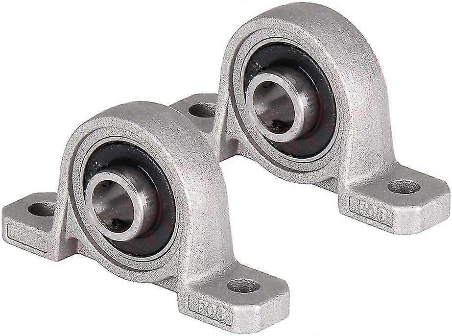 4 Pcs Block Bearings, 10mm Ball Bearings, Pillow Block Bearings, Pillow Block Bearings, Flange Bore Self Mounted Bracket Self Adjust