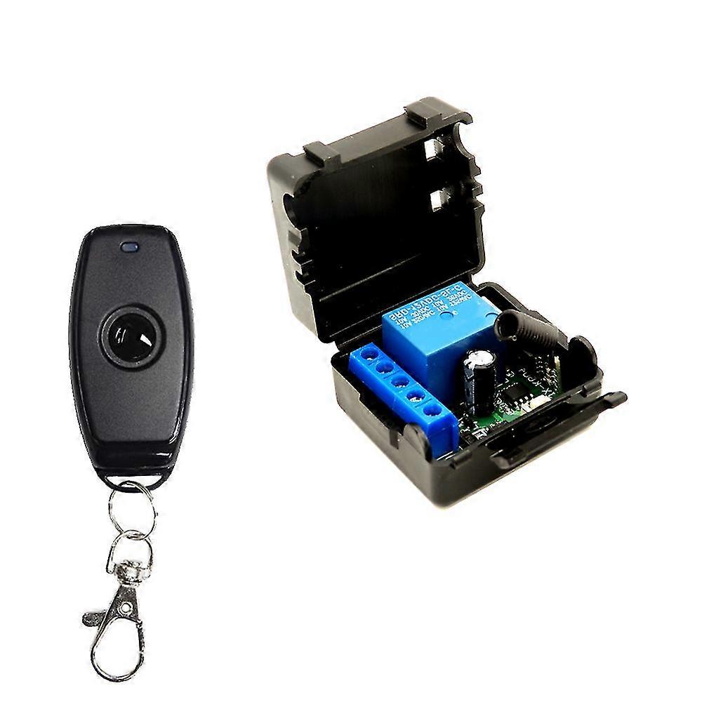 433 Mhz Rf Wireless Switch Receiver Dc 12v Single Relay Receiver Module With 1 Remote On Off Transm