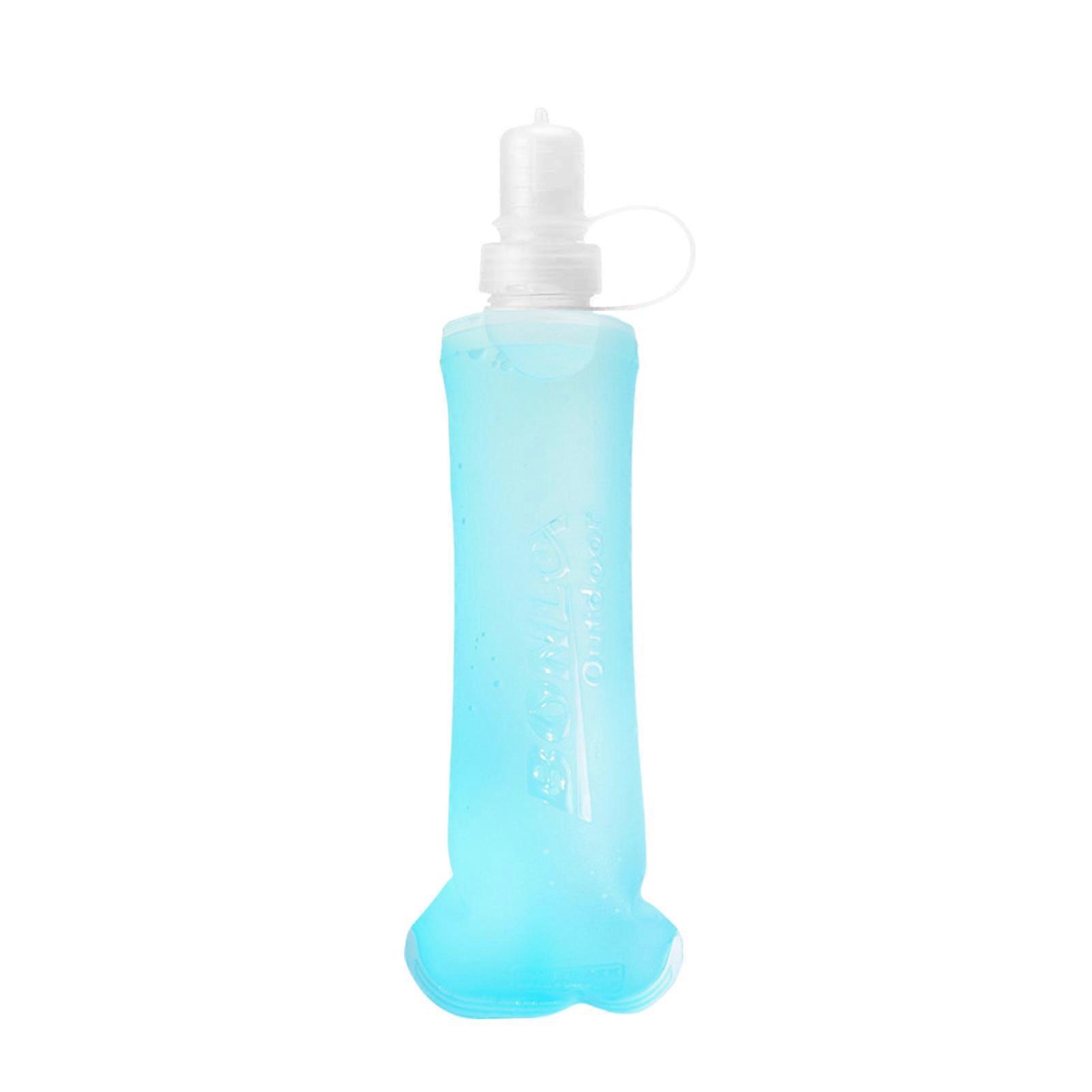 250/500ML Folding Water Bottles TPU Water Pouch BPA-Free Collapsible Flask for Running Hiking Cycling Climbing