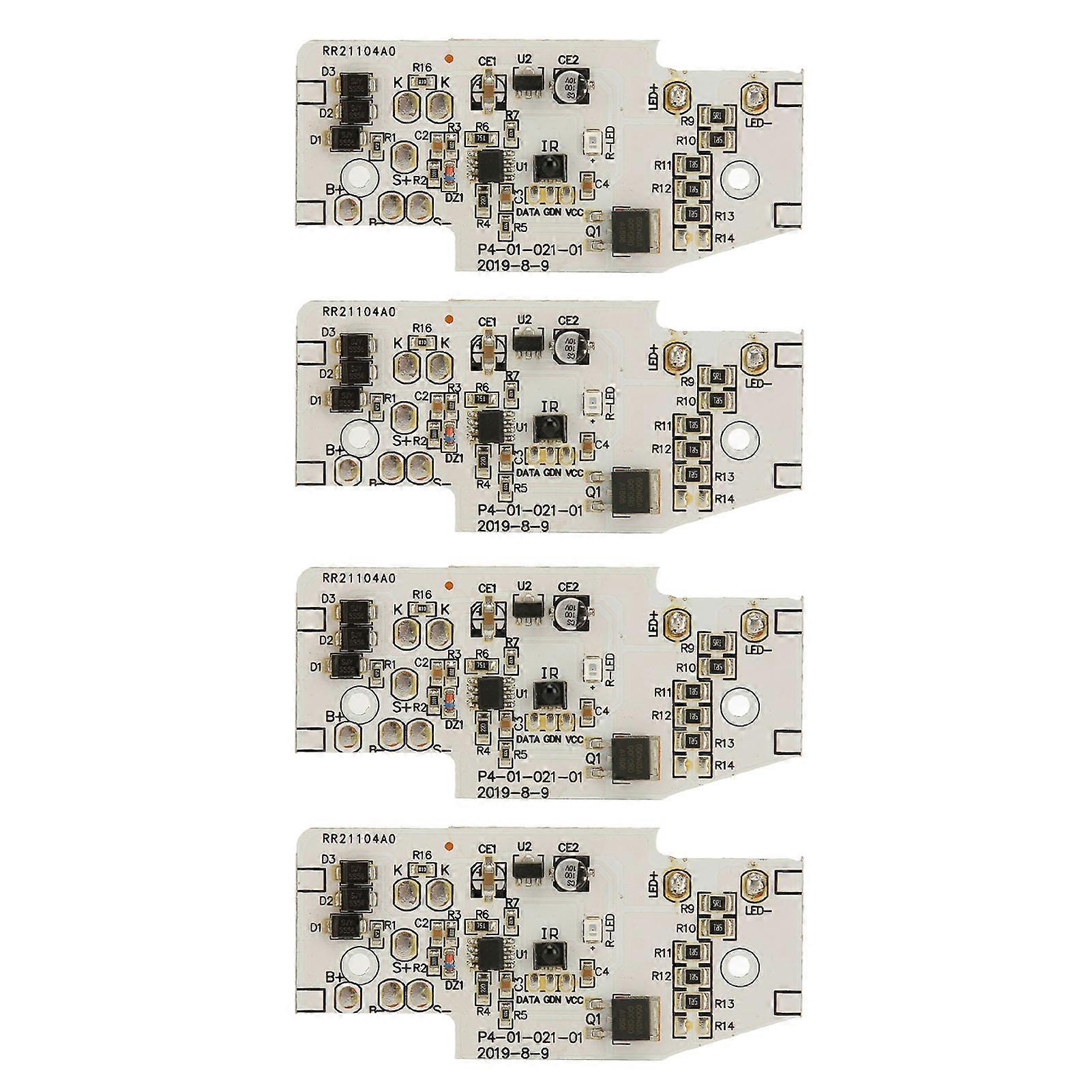 4PCS Solar Lamp Control Board LED Light Controller Module for 3.2V 3.7V 6.4V 7.4V 11.1V 12.8V Battery