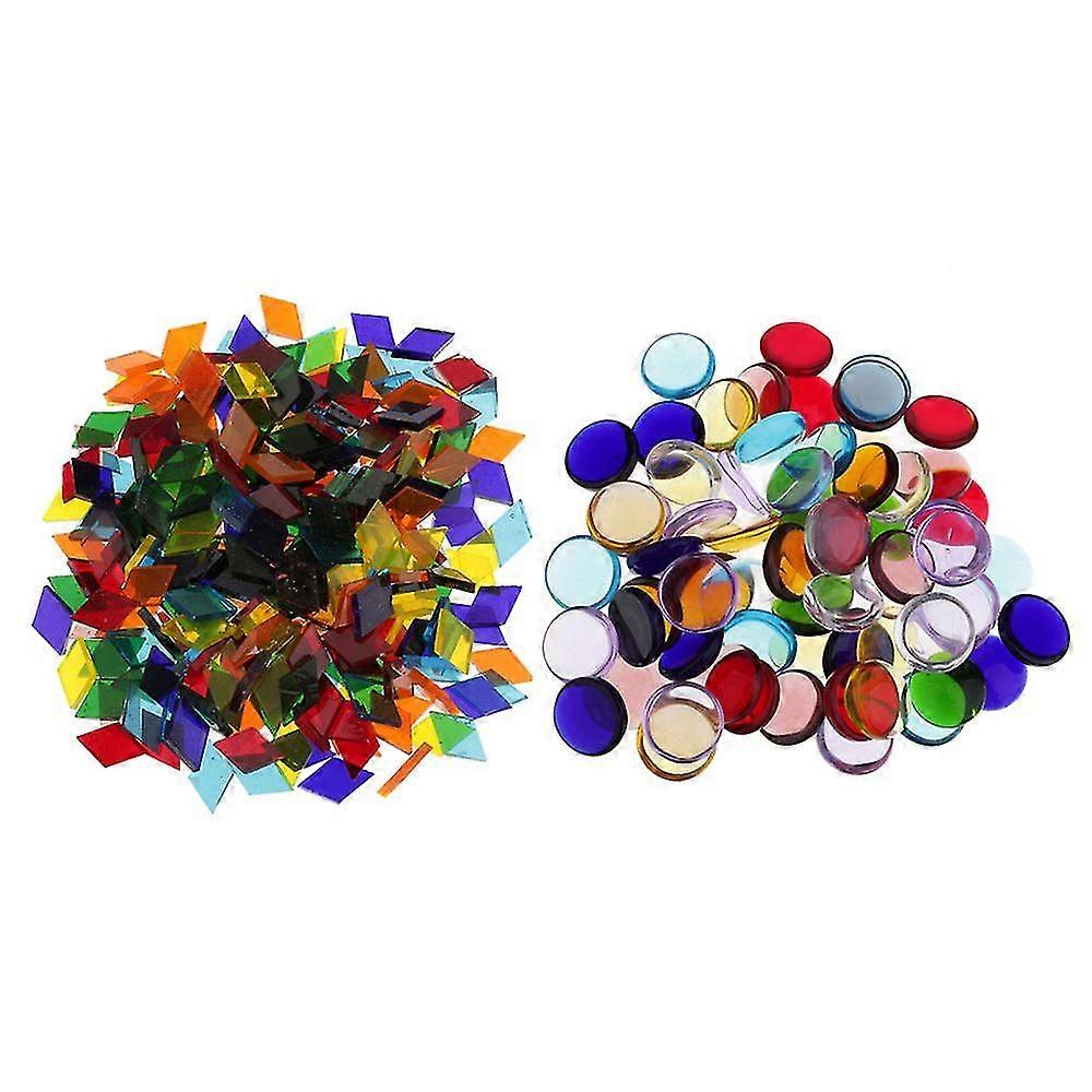 Mosaico de vidrio rectangular