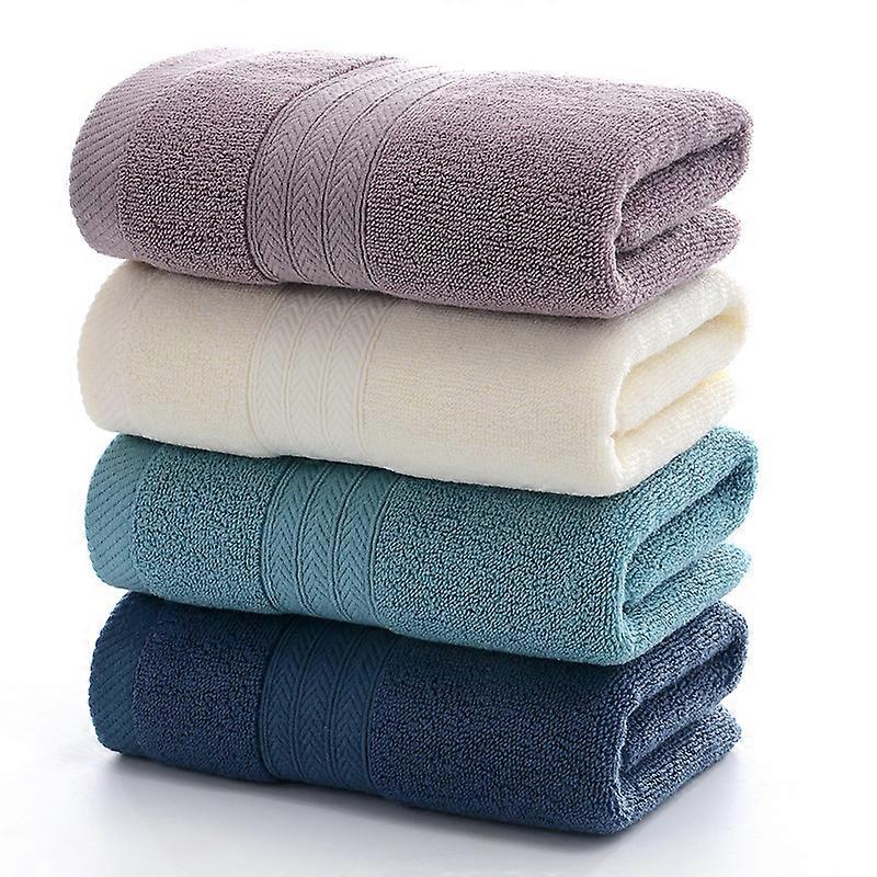 4-Pack,Ultra Absorbent & Soft Cotton Hand Towels(34CMx74CM) for Bath, Hand, Face, Gym and Spa