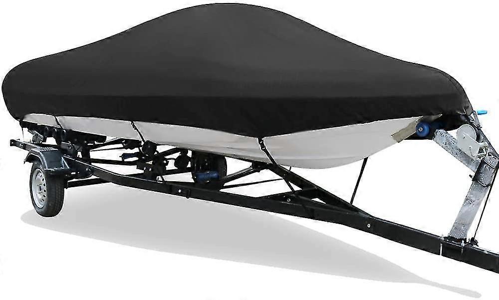 Heavy Duty Boat Cover, 210d Waterproof Uv Resistant Marine Grade
