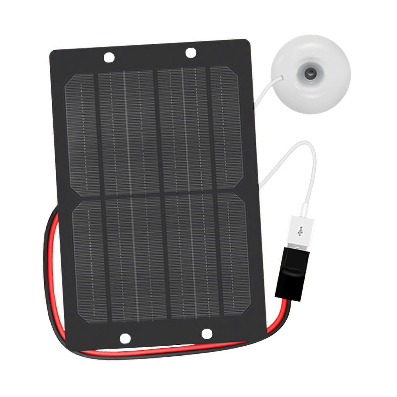 Mini Solar Panel Humidifier Float Water Humidifier for Office Travel Home Single 5W