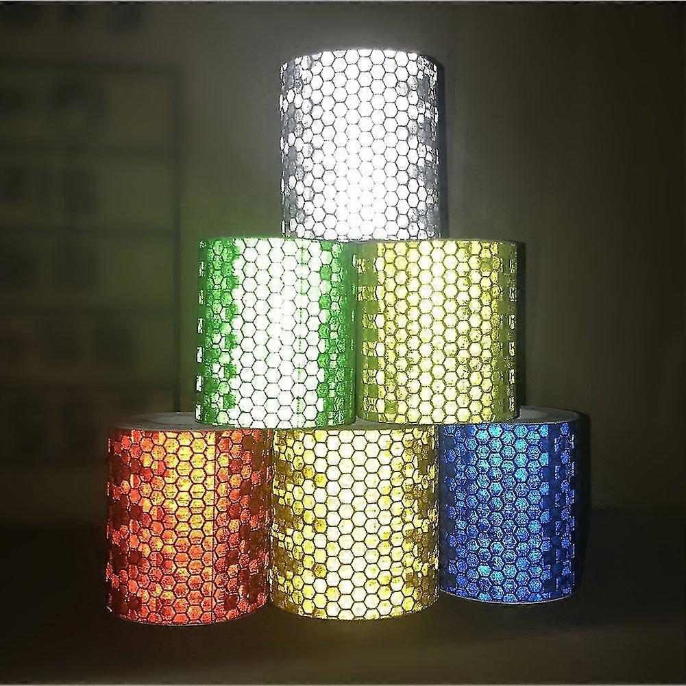 Αυτοκόλλητη αυτοκόλλητη ταινία Naievear 3m Safe Car Styling Reflective Warning Tape
