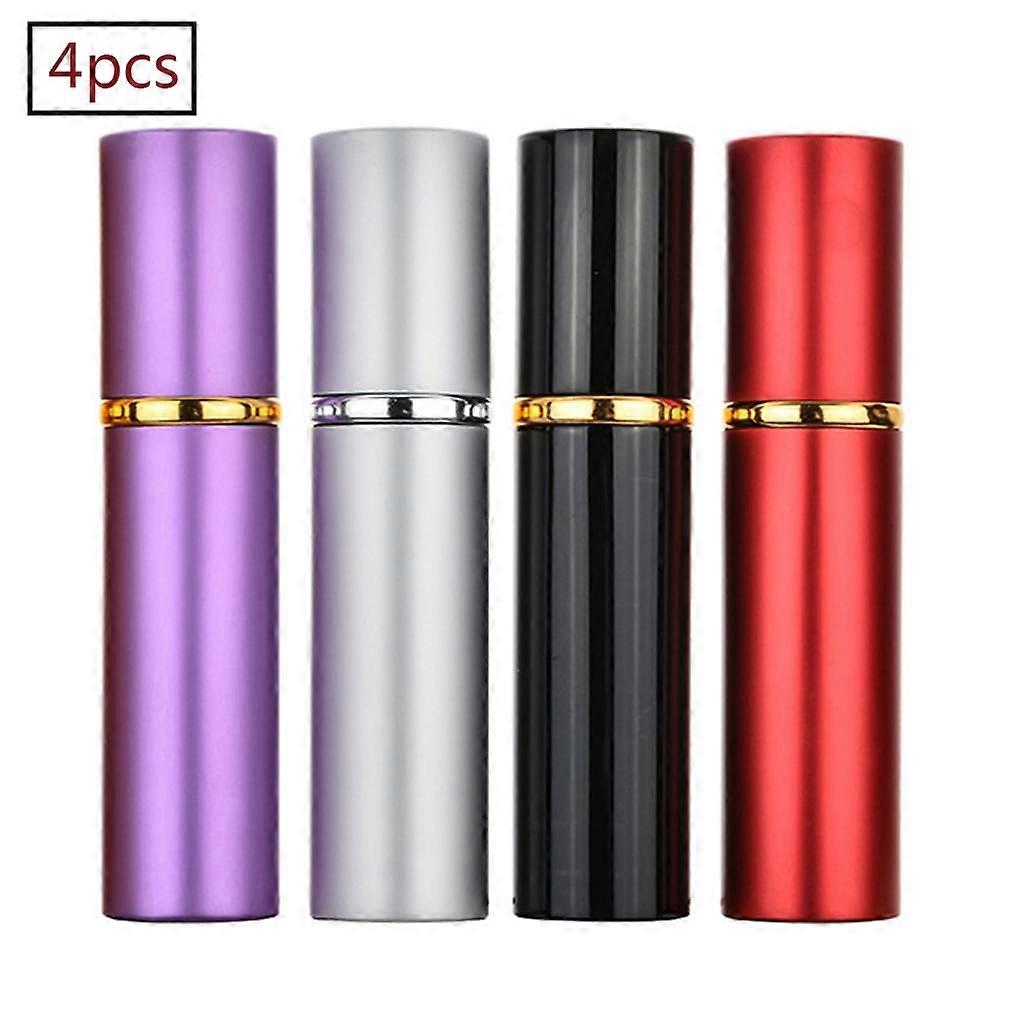 LN-4Pcs 10ml Perfume Atomizers - Refillable Perfume Atomizers Travel Portable Atomizers