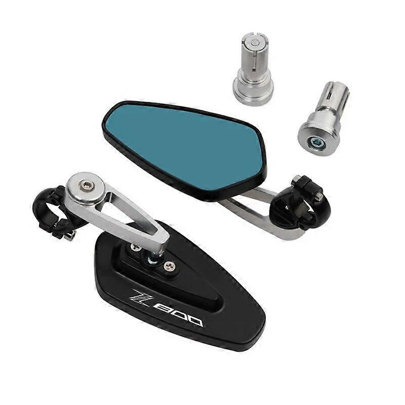 7/8"22MM Motorcycle Mirror CNC Aluninum Handlebar End Rearview Mirrors For Kawasaki Z800 Z 800