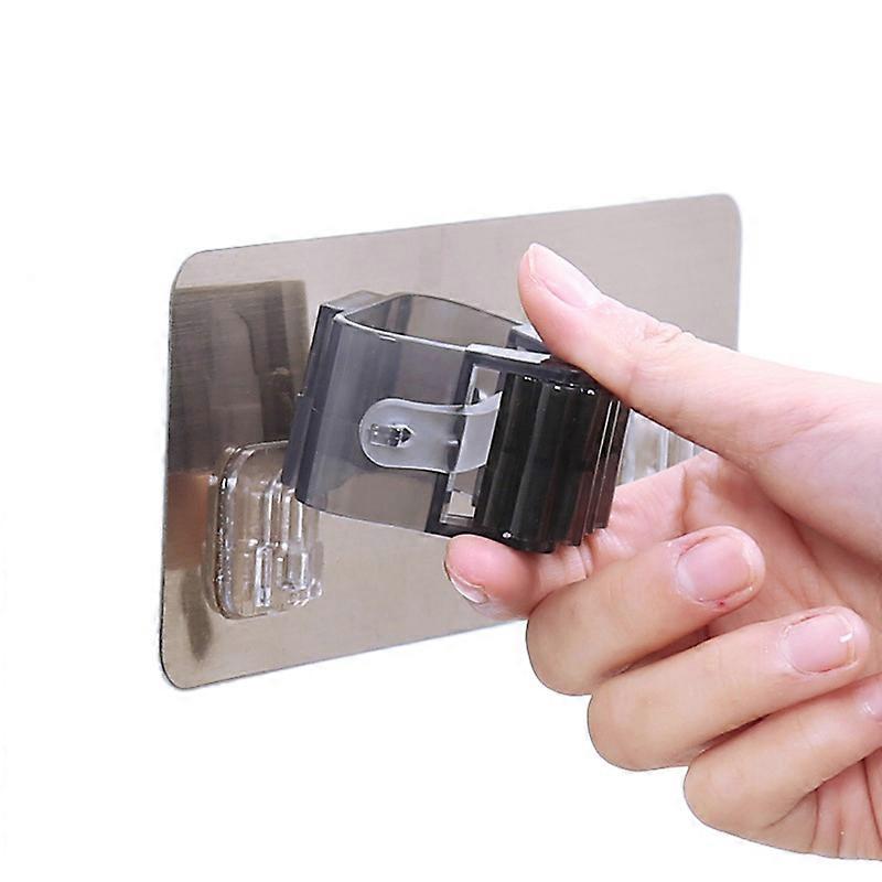 Self-adhesive Multi-Function Hooks Wall Mounted Mop Organizer Broom Hanger Hook Bathroom Strong Hooks Kitchen Accessories