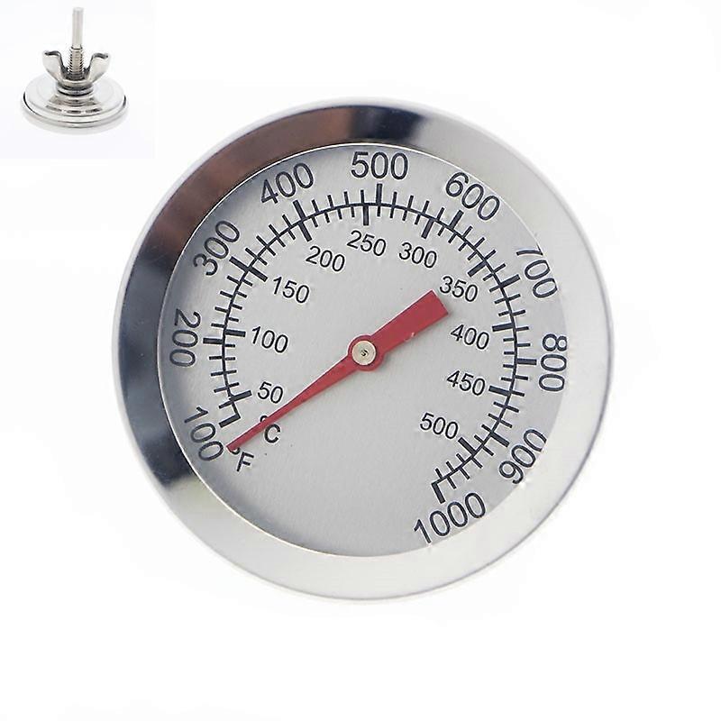 Stainless Steel Thermometer BBQ BBQ Smoker BBQ Thermometer Tool100 to 1000 degrees Fahrenheit