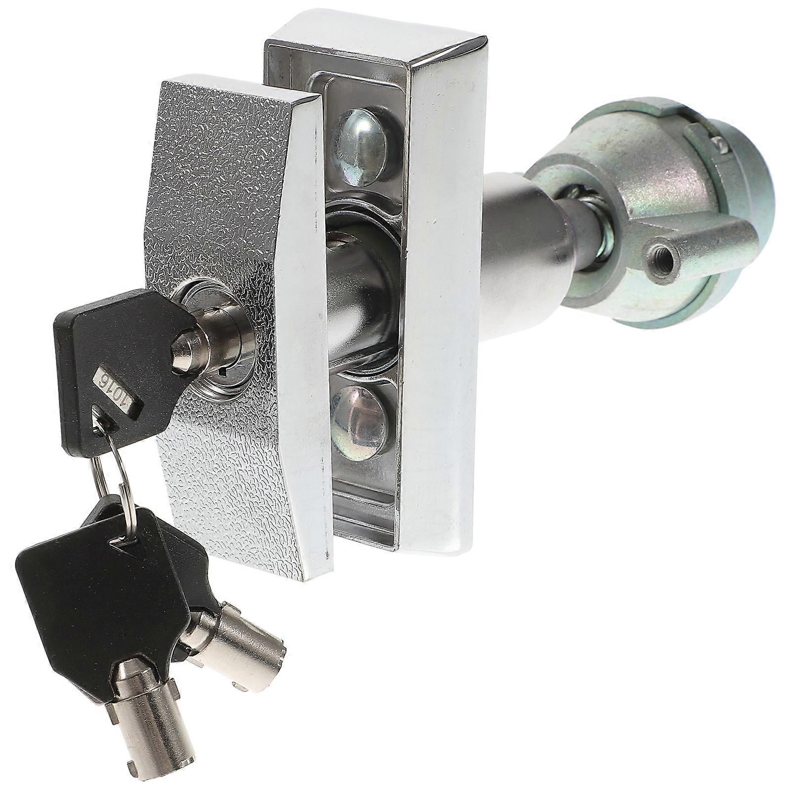 Zinc Alloy Lock Candy Machine Lock T handle Vending Machine Lock with keys