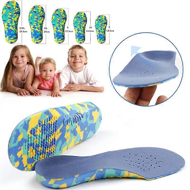 Children's Orthopedic Insole, Corrective Childcare Tool Flat Foot Insole