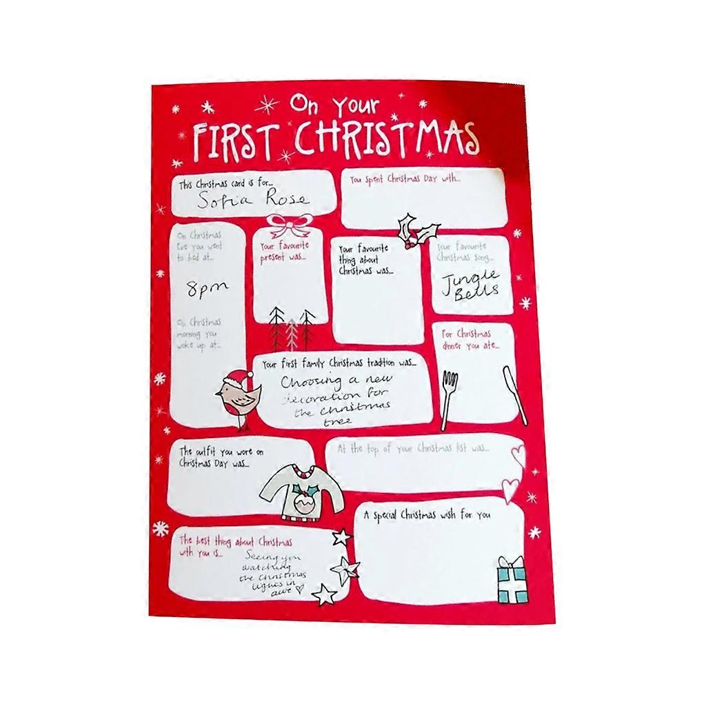 Collectible Christmas Greeting Card Design Great Addition to Card