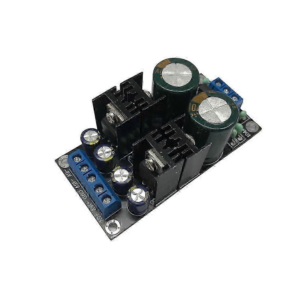 7915+7815 Voltage Stabilized Board 15V 5V Dual Group Voltage Output Power Supply Module PCB Finishe