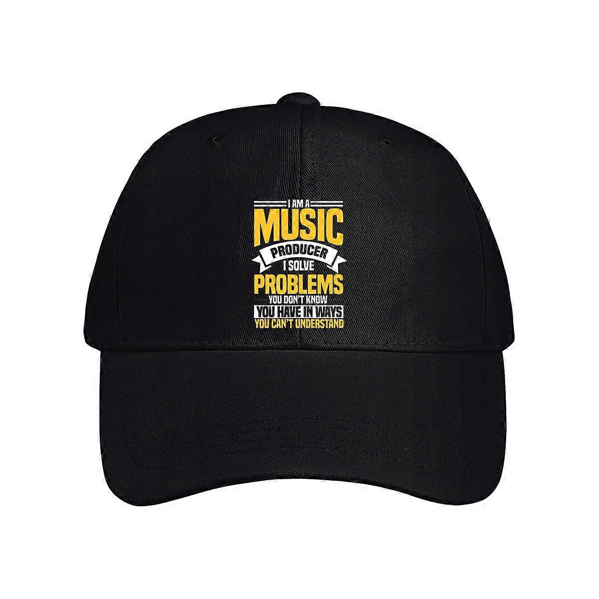 I Am A Music Producer I Solve Problems Baseball Cap