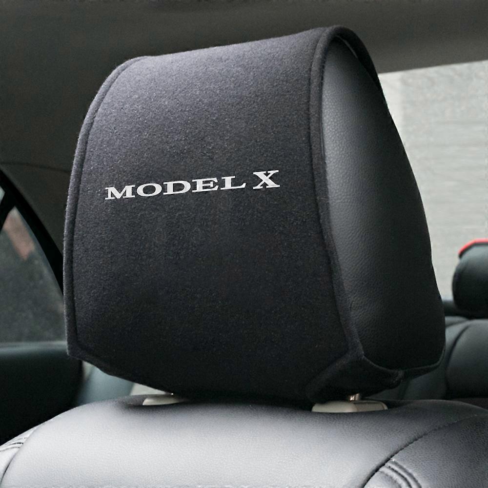 1PCS Siège de voiture Appui-tête Oreiller Housse anti-poussière Tête Cou Repos Coussin Housse Accessoires Automatiques Pour Tesla Modèle 3 X S Y P100D SpaceX