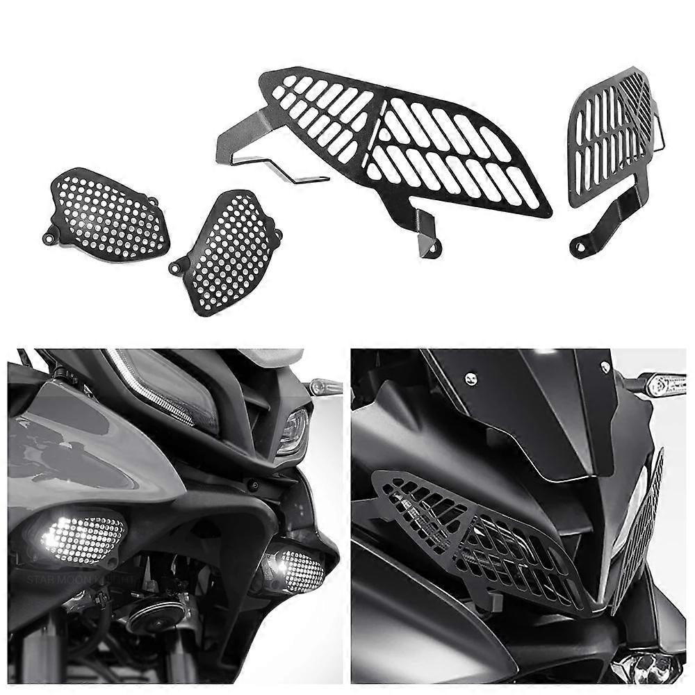 Motorcykel Tillbehör Strålkastare Skyddsgaller Skydd Skydd Skydd Grill För Yamaha Tracer 9 Tracer9 GT 2021 2022 2023 -