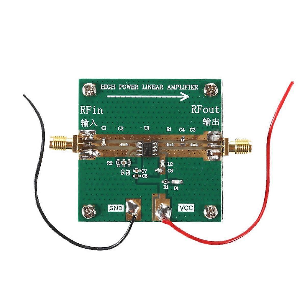 HF RF Breitband Leistungsverstärker Modul RF2126 Verstärker 2,4 GHz 1 W WIFI Bluetooth Mapping Verstärker mit Wärmeableitung